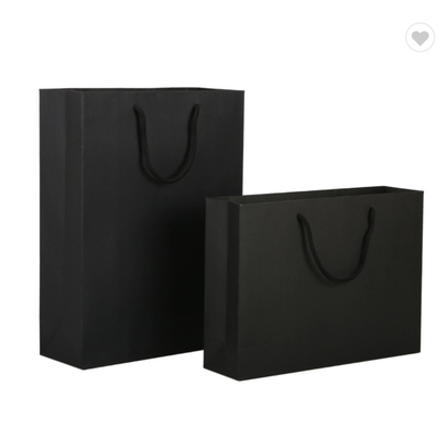 커스텀 로고 검은 쇼핑 가방을 패키징하는 ODM 광택이 없는 엷은 조각 모양 포장 봉지