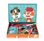 CMYK 교육 동물 마그네틱 직소 퍼즐 스티커 7세 어린이용 학습 장난감