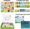 숲 동물 직소 퍼즐 4-8세 어린이를 위한 미취학 아동을 위한 마그네틱 퍼즐 60pcs