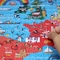 아이들 12+ 청소년 어른들 가족들을 위한 컬러 유럽 지도 1000 일개 지면 조각 그림 맞추기